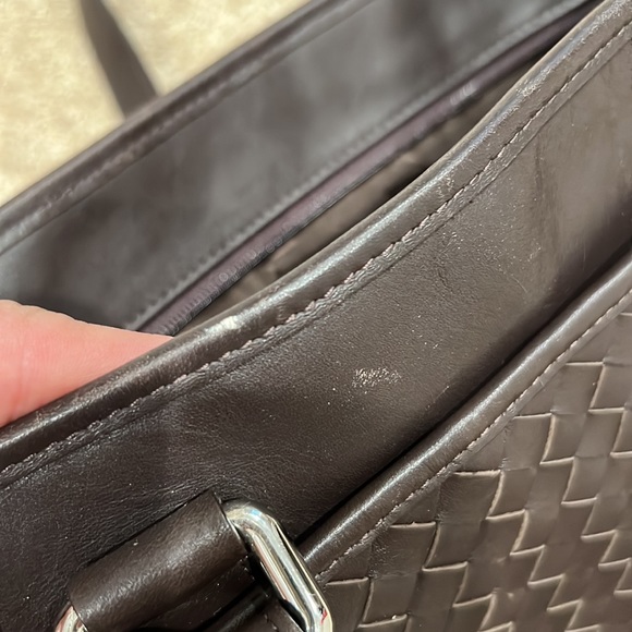 Espresso brown vintage Levenger shoulder bag - Picture 11 of 11